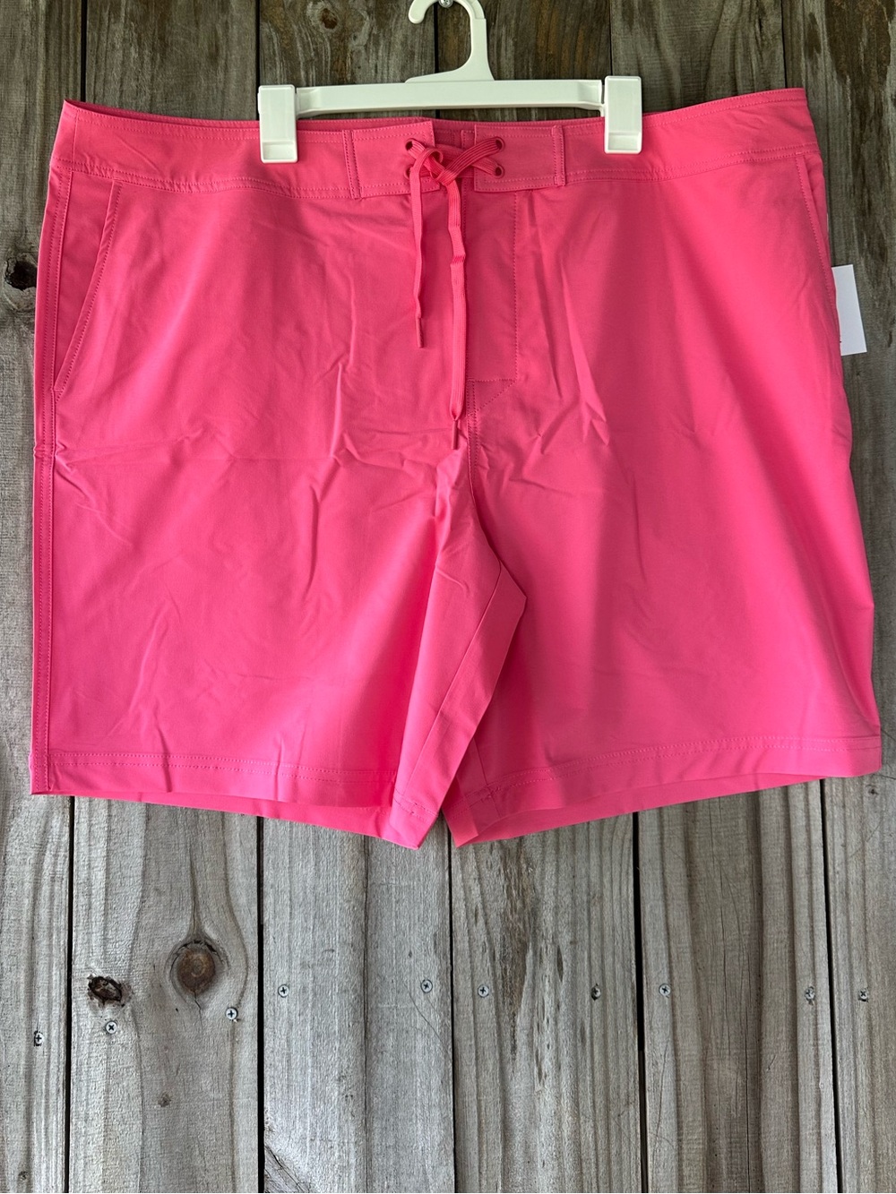Hot Pink Swim Board Shorts Mens Size XXL Summer Beach Resort Athleisure Coquette